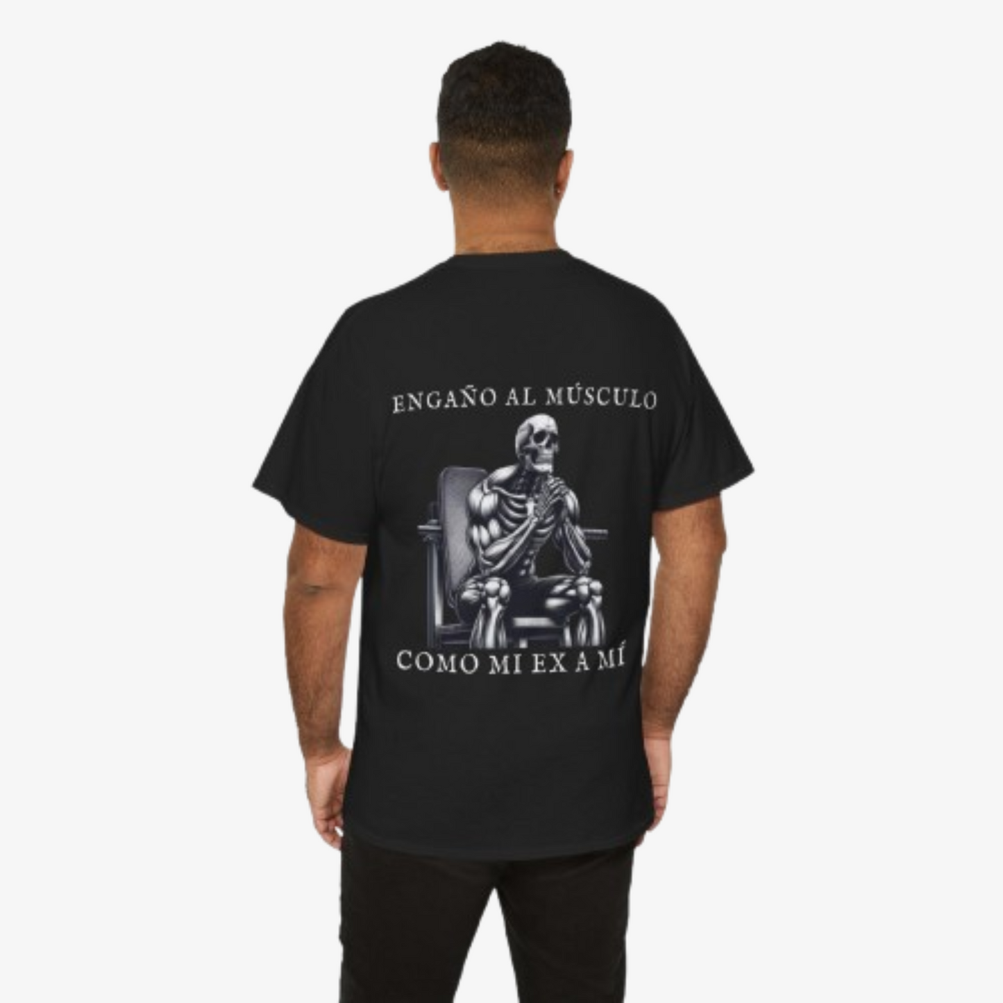 CAMISETA ´ENGAÑO AL MÚSCULO COMO MI EX A MÍ´