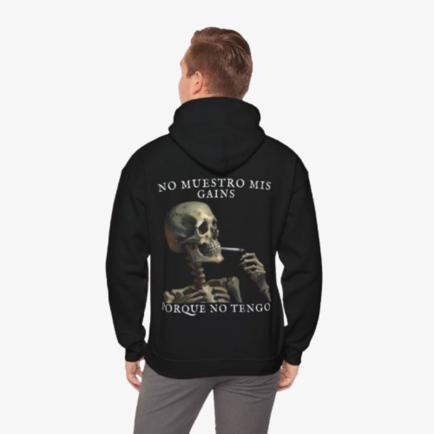 SUDADERA ´NO MUESTRO MIS GAINS PORQUE NO TENGO´