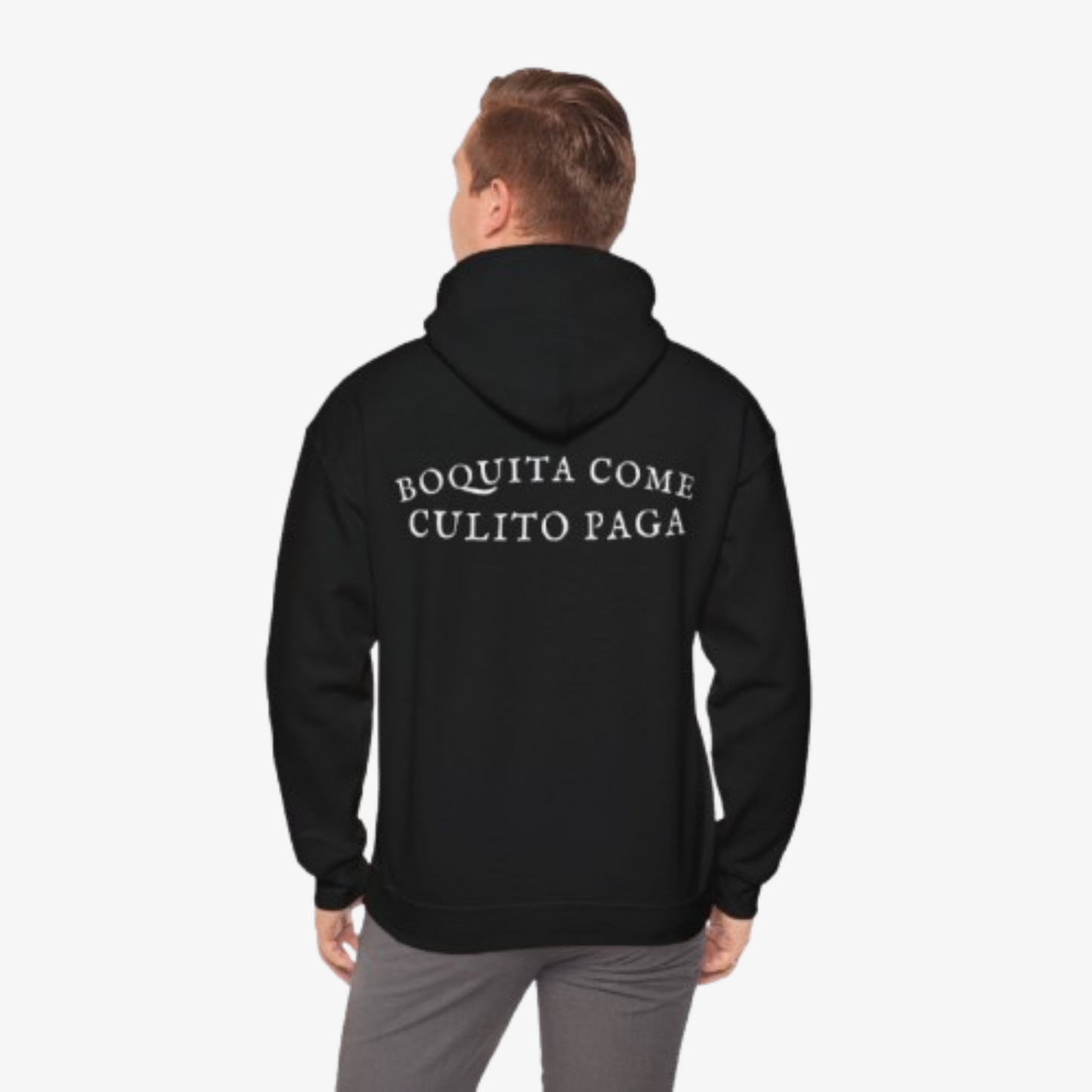 SUDADERA ´BOQUITA COME CULITO PAGA´